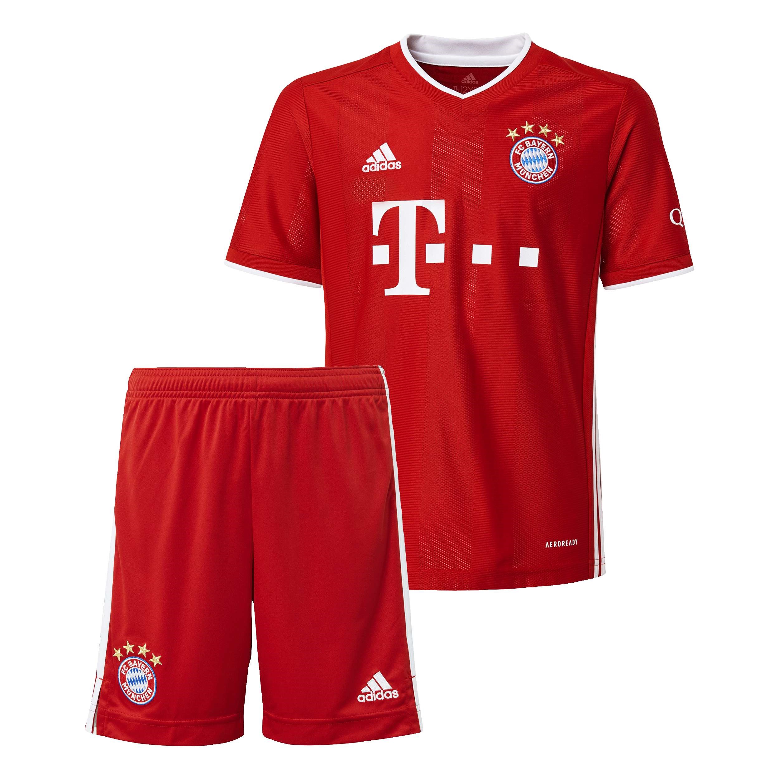 Camiseta Bayern Munich 1ª Niños 2020/21 Rojo